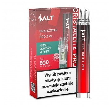 E-pap. CRISTALLITE DEVICE + POD Menthol Mojito