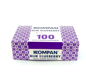 Gilzy KOMPAN KLIK Blueberry 100 szt /50/ [5] ##