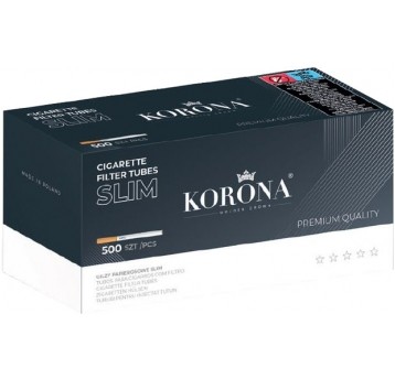 Gilzy KORONA Slim 500szt /20/