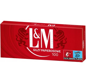 Gilzy L&M Red 100 szt./100/ [5] ##