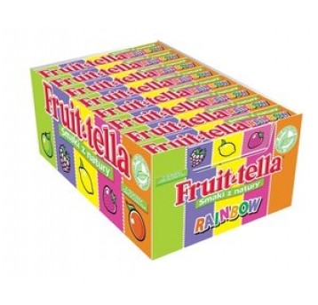 Guma Fruittella rainbow 41g /40/
