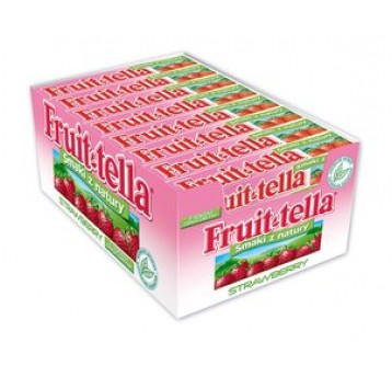 Guma Fruittella truskawkowa 41g /20/