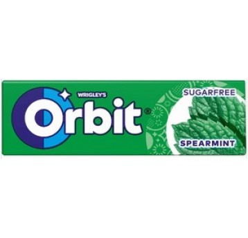 Guma Orbit Spearmint 10 Drażetek /Tacka 30szt/