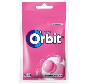 Gumy Orbit Bubblemint torba /22/
