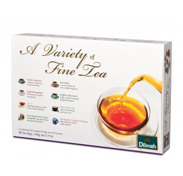 Herbata Dilmah A Variety of Fine Tea 80 torebek