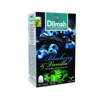 Herbata DILMAH Blueberry & Vanilla 20 torebek