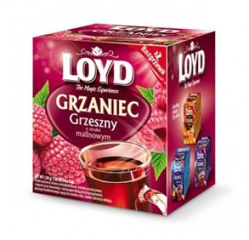 Herbata LOYD Grzaniec Grzeszny malinowy 10 torebek