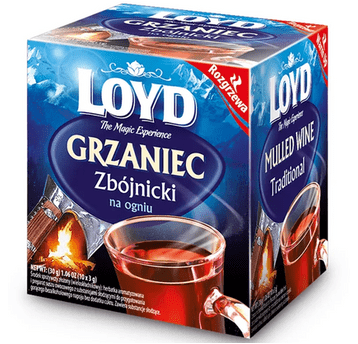 Herbata LOYD Grzaniec Zbójnicki 10 torebek