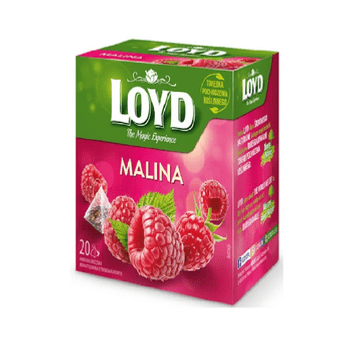 Herbata LOYD Piramidy Malina 2g * 20 tor
