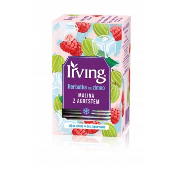 Herbata Na Zimno Irving Malina Agrest 20t.