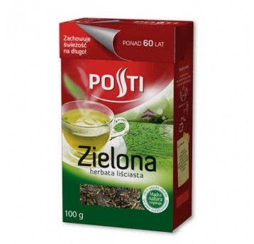 Herbata Posti Zielona liściasta 80g