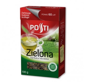 Herbata Posti Zielona liściasta 80g