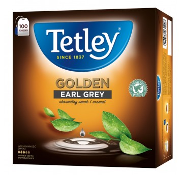 Herbata Tetley Golden Earl Grey 100 torebek