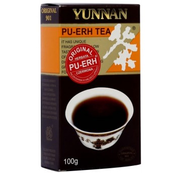 Herbata Yunnan PU-ERH Liściasta 100g