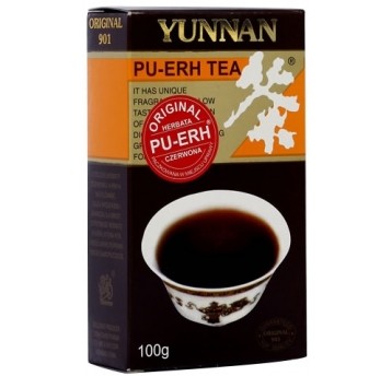 Herbata Yunnan PU-ERH Liściasta 100g