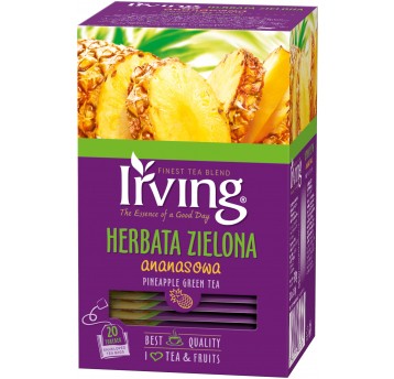 Herbata Zielona Irving Ananas 20 t.