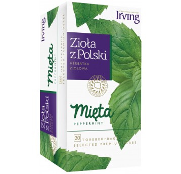 Herbata ziołowa Irving Mięta 20t.