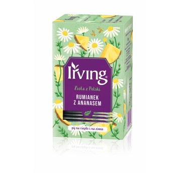 Herbata Ziołowa Irving Rumianek Ananas 20 t.