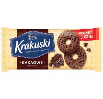 Herbatniki Kakaowe Krakuski 163g /24/