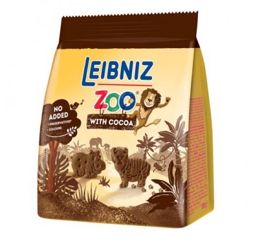 Herbatniki ZOO Leibniz z kakao 100g