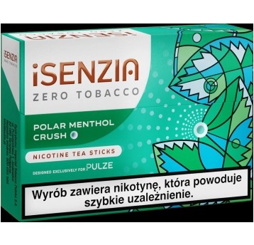 iSENZIA Zero Tobacco Polar Menthol Crush