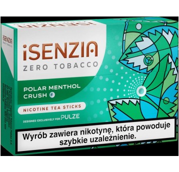 iSENZIA Zero Tobacco Polar Menthol Crush