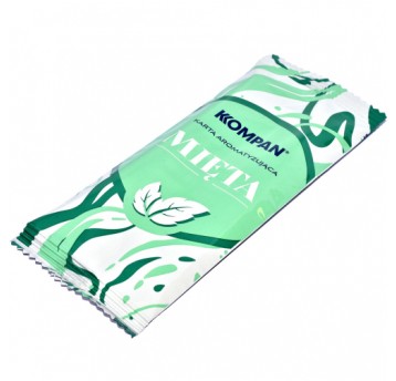 Karty do aromatyzowania Kompan Mięta 25szt