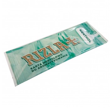Karty do aromatyzowania Rizla Menthol 25szt (72 K)