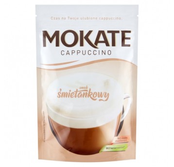Kawa Cappucino Śmietankowe Mokate 110g /10/