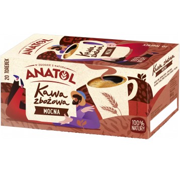 Kawa Zbożowa Anatol Mocna (20 torebek) 80g