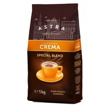 Kawa ziarnista Astra Crema Łagodna 1kg