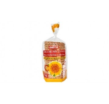 Kruche pieczywo z słonecznikiem 100g Dieta /12/
