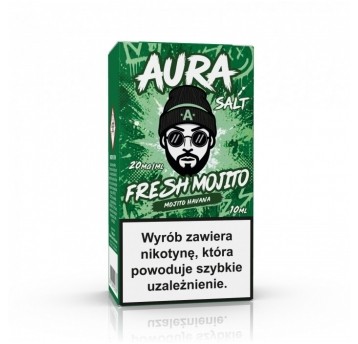 Liquid AURA SALT 10ml - FRESH Mojito