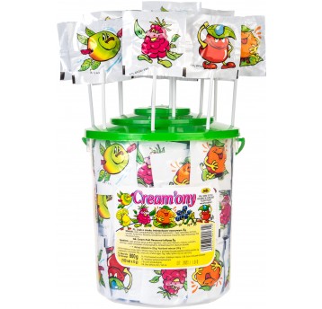 Lizak ASTRA Śmietankowo owocowe 100szt 8g