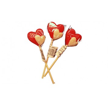 Lizak Walentynkowy Dwa Serca 20g*50szt