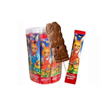 Lizak Zajączek Wielkanoc 15g Tuba 45szt