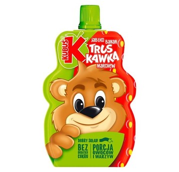 Mus Truskawka Jabłko Kubuś 100g