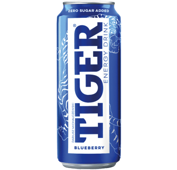 Napój Tiger ZERO Blueberry 500ml /12/ KAUCJA