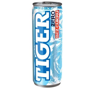 Napój Tiger ZERO Cukru 250ml /12/ KAUCJA