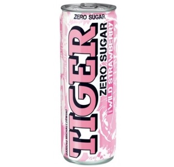 Napój Tiger ZERO Poziomka 250ml /12/ KAUCJA