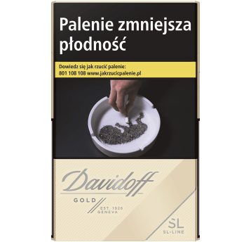 Pap. DAVIDOFF Gold Superslims <29.99>STARA CENA