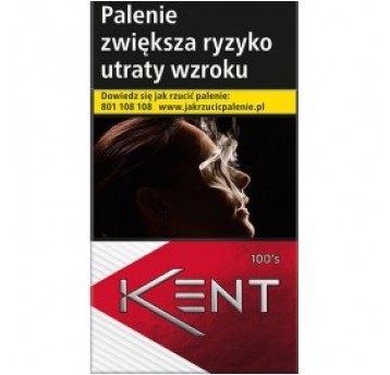 Pap. Kent RED 100 <23.99> NOWA CENA