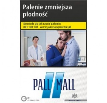 Pap. Pall Mall White BLUE KS <22.99> STARA CENA