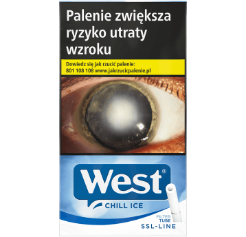 Pap. West Chill Ice Tube Superslims <25.50>