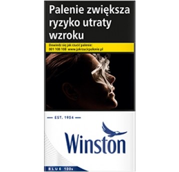 Pap. WINSTON Blue 100 <23.50> !STARA CENA!