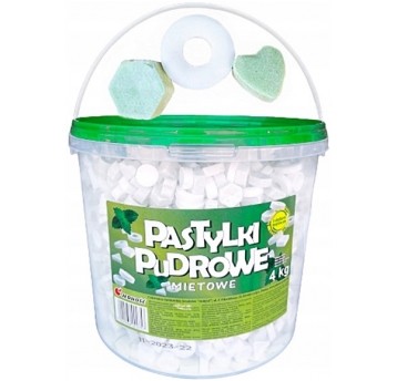 Pastylki Pudrowe Miętowe Jedność /4kg/