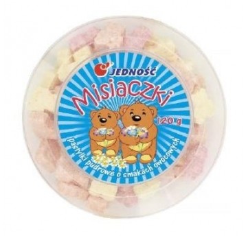 Pastylki pudrowe Misiaczki Jedność 120g /5/