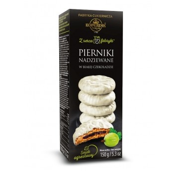 Pierniki Premium Agrest Biała Czekol Kopernik 150g
