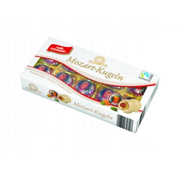 Praliny z marcepanem Biała czek Mozart-Kugeln 200g