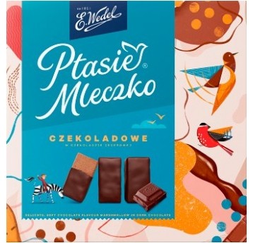 Ptasie Mleczko Czekoladowe Wedel 340g /18/